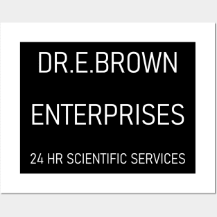 DR.E.BROWN ENTERPRISES 24 HR SCIENTIFIC SERVICES Posters and Art